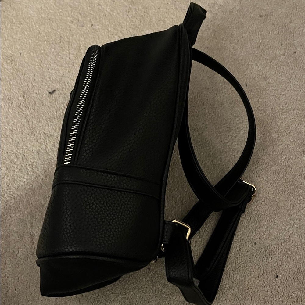 Rampage Black Backpack with Gold Chain Detail - Picture 2 of 2